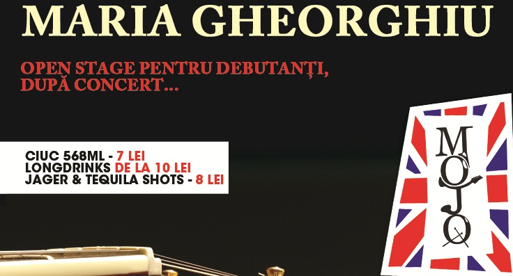Maria Gheorghiu concerteaza pe 28 februarie in Mojo