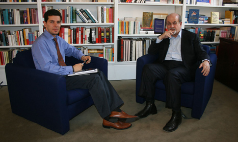 Interviu cu Salman Rushdie la TVR1