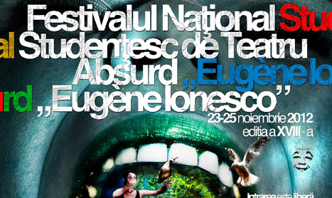 Eugene Ionesco este omagiat la Festivalul National Studentesc de Teatru Absurd
