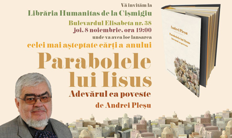 Andrei Plesu lanseaza un nou volum la deschiderea Librariei Humanitas Cismigiu