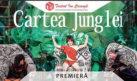 “Cartea junglei” se joaca in premiera la Teatrul “Ion Creanga”
