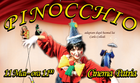 “Pinocchio” deschide stagiunea de teatru pentru copii de la Patria