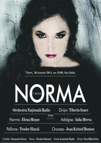NORMA intruchipata de soprana ELENA MOSUC, la Sala Radio!