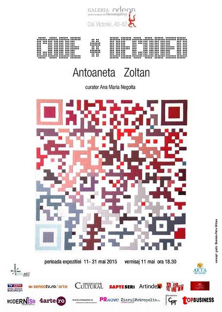 Expozitie de pictura Antoaneta Zoltan: Code#Decoded