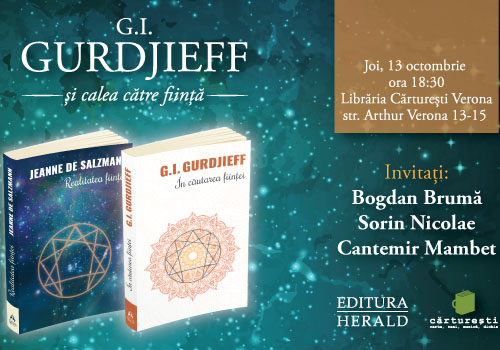 Eveniment Herald: Gurdjieff si calea catre fiinta
