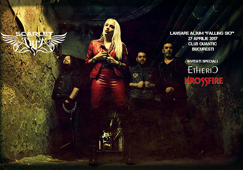 Scarlet Aura lanseaza albumul “Falling Sky” pe 27 aprilie