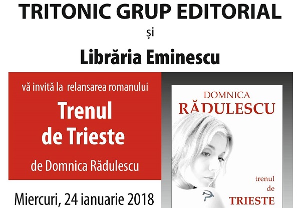 Tritonic relanseaza “Trenul de Trieste” de Domnica Radulescu