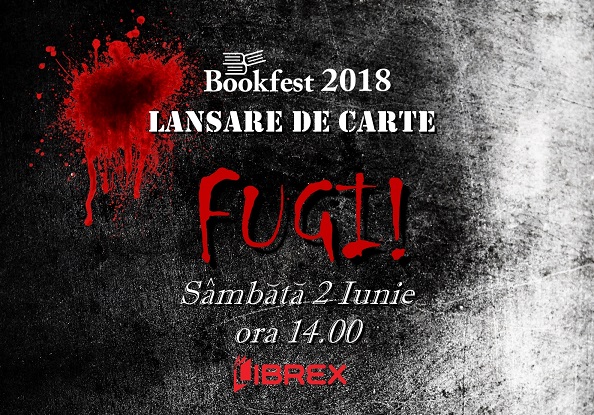 Oana Arion lanseaza romanul “Fugi!” la Bookfest 2018