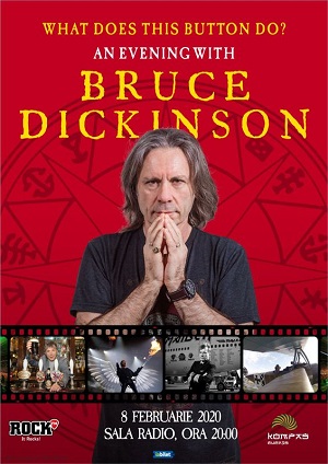 Cine vrea să petreacă o seară cu Bruce Dickinson?