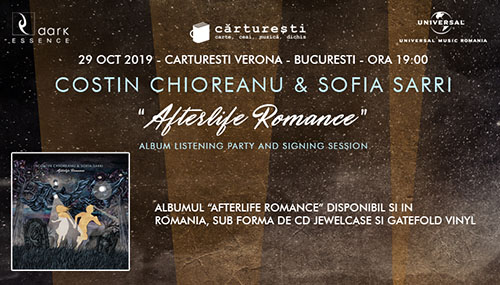 Costin Chioreanu și Sofia Sarri lansează albumul „Afterlife Romance”