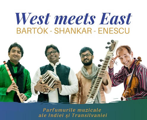 „West meets East”, concerte de muzică indiană și transilvăneană