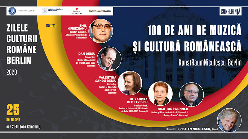 „Zilele culturii române la Berlin” demarează online în această seară