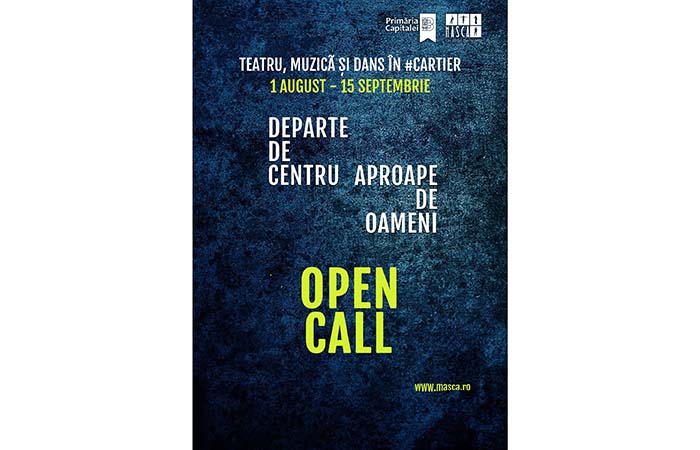 Teatrul Masca: open call pentru proiectul „Departe de Centru, Aproape de Oameni”, ediția a doua
