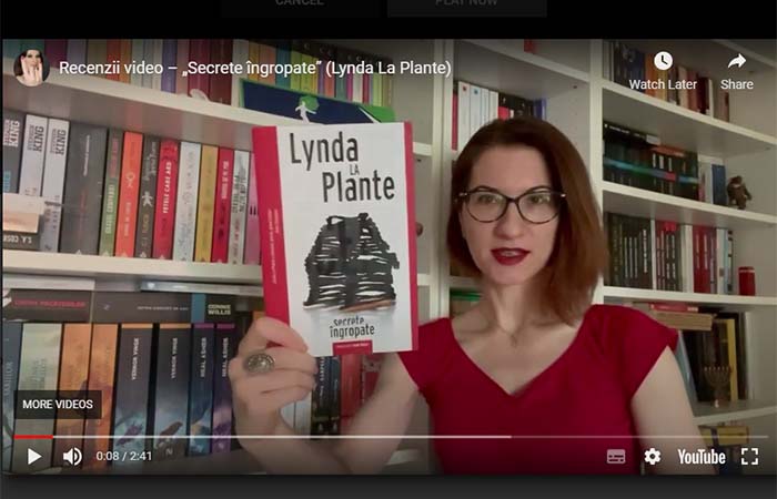 Recenzie video – „Secrete îngropate” (Lynda La Plante)