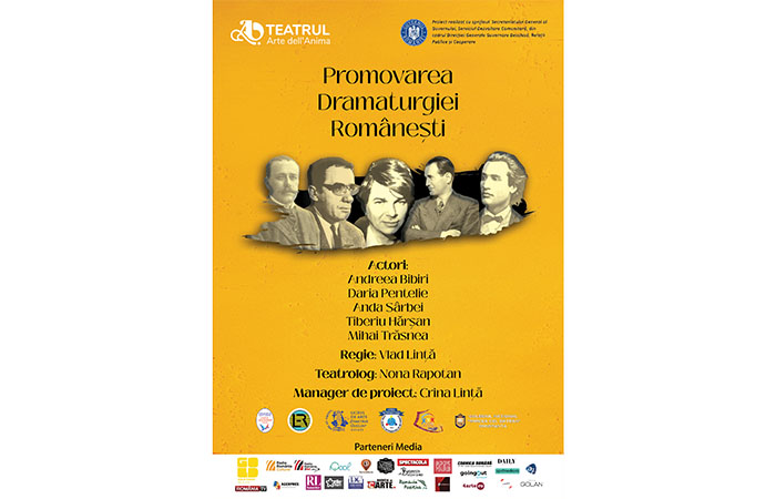 „Promovarea dramaturgiei românești”, proiect de încurajare a lecturii