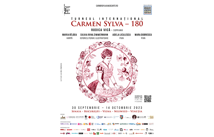 Turneul internațional „CARMEN SYLVA – 180” ia startul pe 30 septembrie
